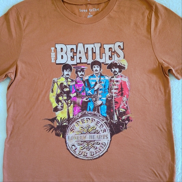 Love♥️ Tribe The Beatles🪲 Graphic Tee👕 - NWT - Picture 7 of 9